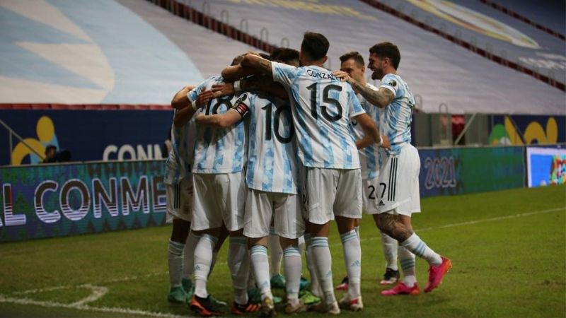 Copa América: la Selección Argentina  consiguió su primer triunfo ante Uruguay