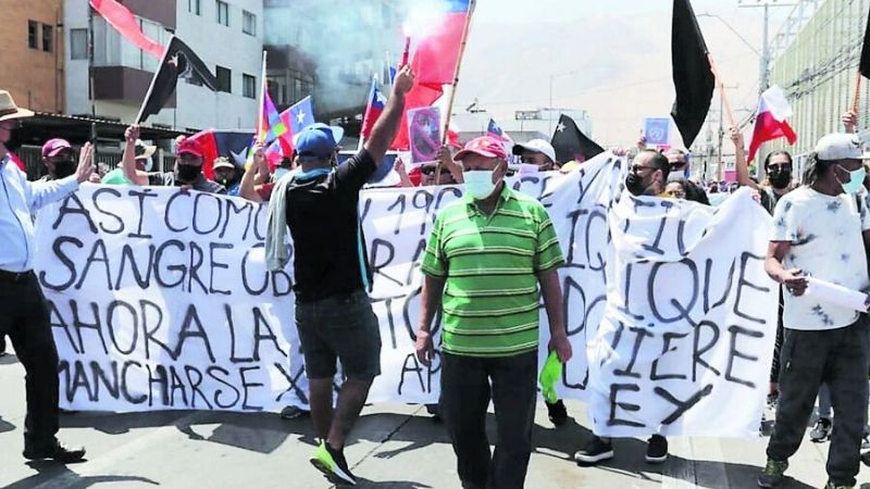 Ataque xenófobo en Chile: protesta e incidentes contra los inmigrantes venezolanos en Iquique