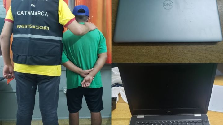 Arrestan a “Chucky” Nieva  por robar una computadora
