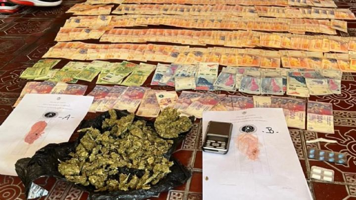 Desbaratan un punto de venta de  drogas en Capital: hay un detenido