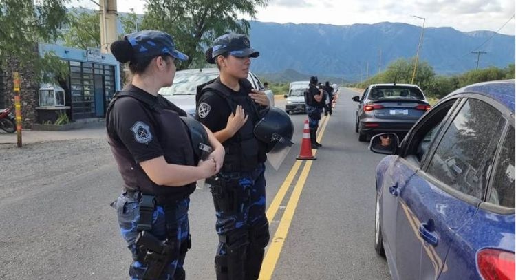 Operativo conjunto entre la Policía de la Provincia y Gendarmería Nacional en el Valle Central y el interior Provincial