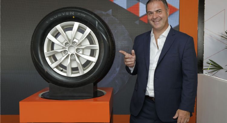 GRUPO CORVEN presentó su nueva unidad de neumáticos en Expo Agro