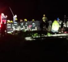 Hallaron muerto al nene de 12 años que buscaban en una laguna de desechos de un tambo