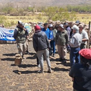 Capacitación a productores de Santa María