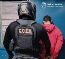 Intentó agredir a su pareja y lo arrestaron