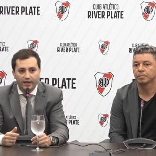 Di Carlo anunció la renovación de Marcelo Gallardo en River hasta 2026