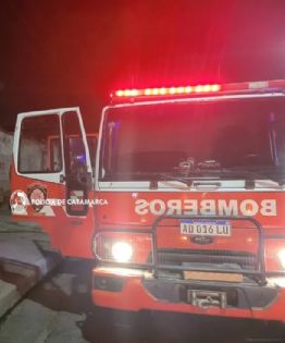 Sofocaron un incendio en una  vivienda de la zona norte