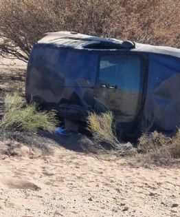 Tres mujeres resultaron heridas en un violento vuelco en el interior catamarqueño